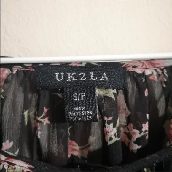 Floral balloon sleeve blouse - Picture 7 of 9